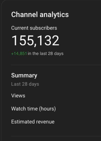 Alan Dershowitz's channel after View Movement - 155K+ subscribers